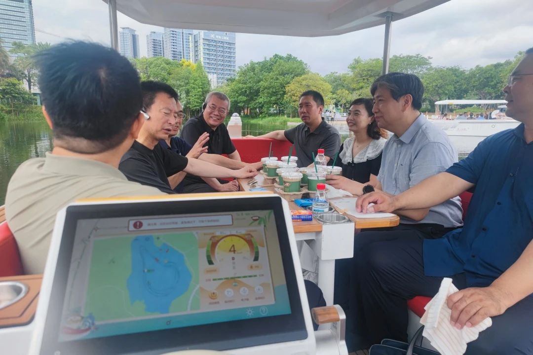 Flash News | Leaders of Beijing Municipal Bureau of Landscape and Forestry Visit Guangzhou to Inspect Zero-Degree Intelligent Cruise Ship Project